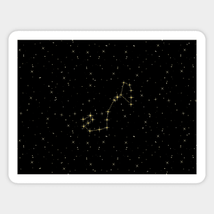 Scorpio Star Constellation Sticker